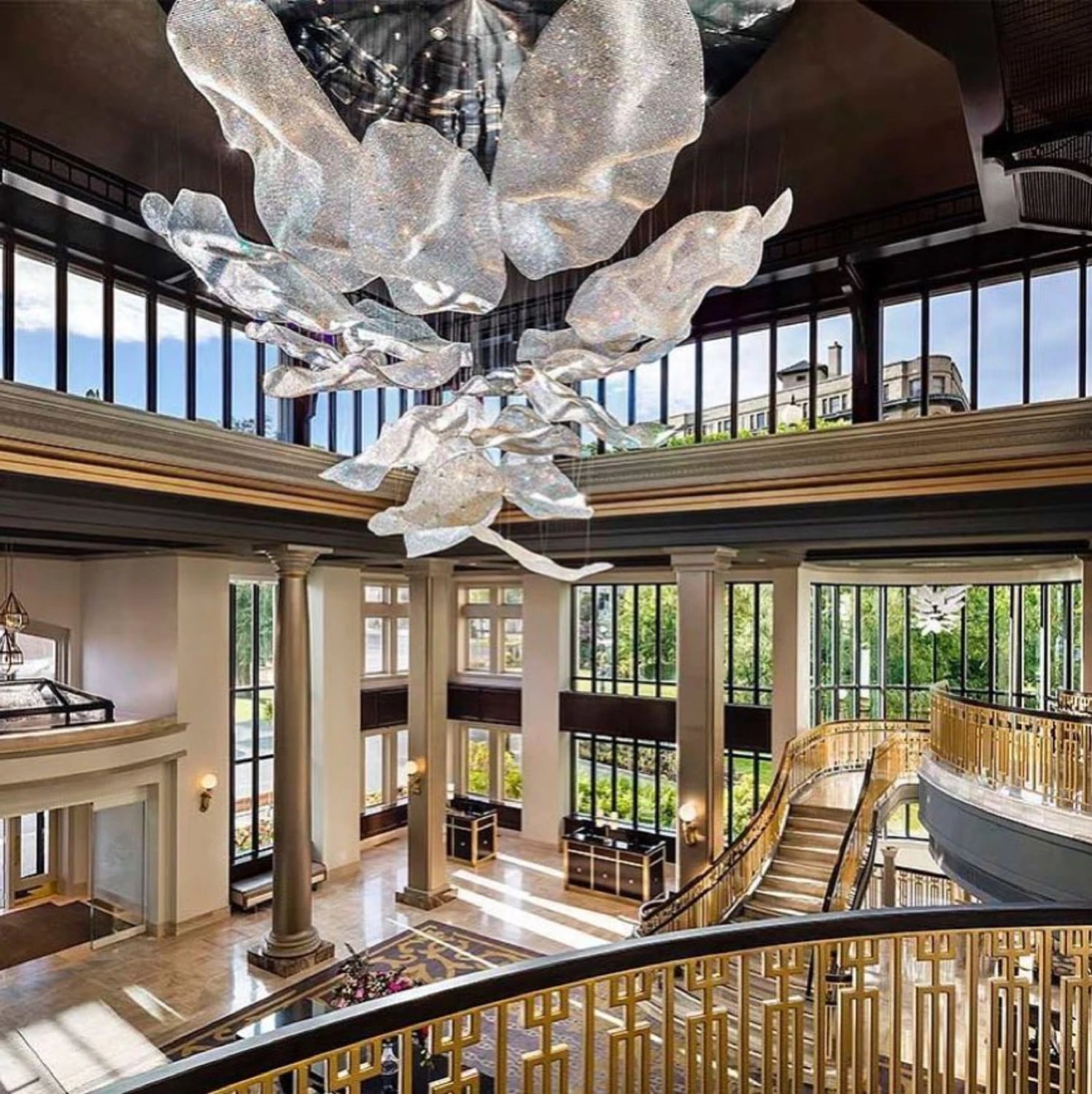 ksc_fairmont_lobby grand lobby at Fairmont Empress Hotel, renovated by Kyle Sawyer Construction